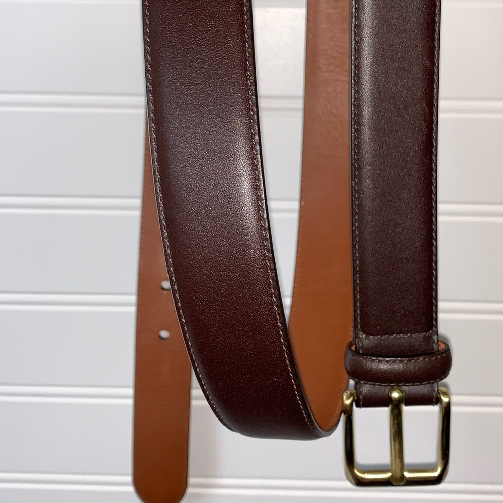 Coach Brown Leather Belt 44/110cm